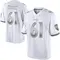 Youth Nick Samac Baltimore Ravens Platinum Jersey - Limited White