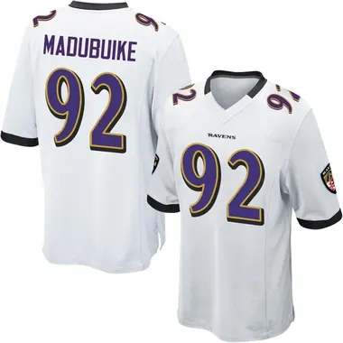 Youth Nnamdi Madubuike Baltimore Ravens Jersey - Game White