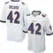 Youth Patrick Ricard Baltimore Ravens Jersey - Game White