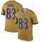 Youth Qadir Ismail Baltimore Ravens Inverted Jersey - Legend Gold