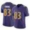 Youth Qadir Ismail Baltimore Ravens Vapor F.U.S.E. Jersey - Limited Purple