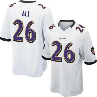 Youth Rasheen Ali Baltimore Ravens Jersey - Game White