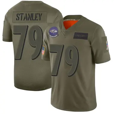 Youth Ronnie Stanley Baltimore Ravens 2019 Salute to Service Jersey - Limited Camo