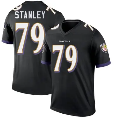 Youth Ronnie Stanley Baltimore Ravens Jersey - Legend Black