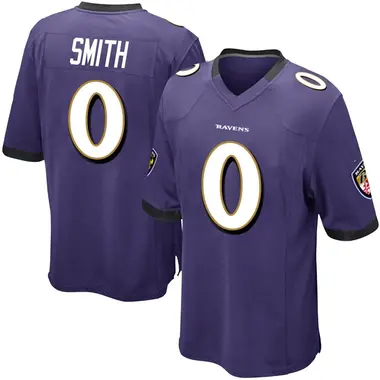 Youth Roquan Smith Baltimore Ravens Team Color Jersey - Game Purple