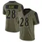 Youth Sanoussi Kane Baltimore Ravens 2021 Salute To Service Jersey - Limited Olive