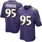 Youth Tavius Robinson Baltimore Ravens Team Color Jersey - Game Purple