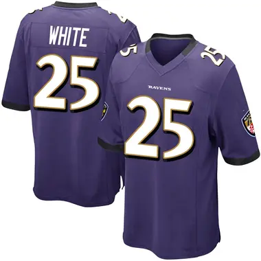 Youth Tre'Davious White Baltimore Ravens Team Color Jersey - Game Purple