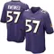 Youth William Kwenkeu Baltimore Ravens Team Color Jersey - Game Purple